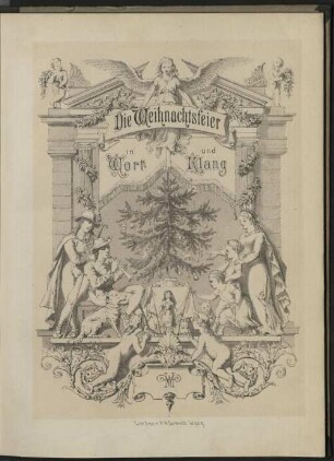 Die Weihnachtsfeier in Wort und Klang