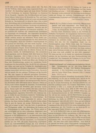 188-189 [Rezension] Religionspädagogik auf religionspsychologischer Grundlage