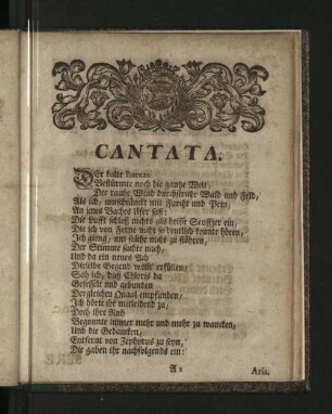 Cantata.