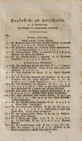 Critisches Verzeichniß der Kupferstich- u. Handzeichnungen-Sammlung : so wie eines seltenen Manuscripts, einiger Kunst-Bücher und anderer Kunst-Gegenstände, welche aus dem Nachlaße des zu Bamberg verstorbenen Hrn. Doctor Med. Adam Ziegler, durch das k. bayer. Kreis- und Stadtgericht in Bamberg in öffentlicher Auction, an den Meistbietenden gegen gleich baare Bezahlung, verkauft werden sollen ; am Montag, den 12. Mai 1828 und folgende Tage Nachmittags von 3 bis 7 Uhr