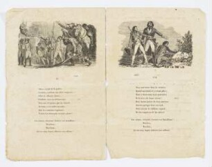 Blatt aus: Rouget de Lisle, "La Marseillaise", Paris 1840