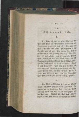 19. Mährchen von der Unke