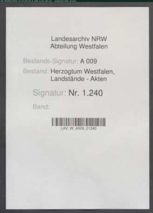 Schatzungswesen, Schatzungsanschlag
