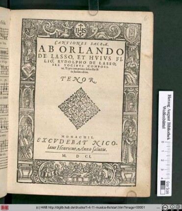 Cantiones Sacræ