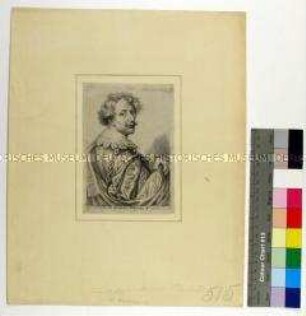 Porträt des flämischen Malers Anthonin van Dyck