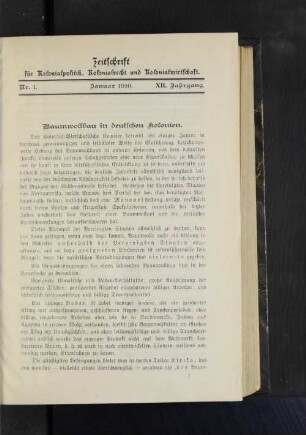 Baumwollbau in deutschen Kolonien.