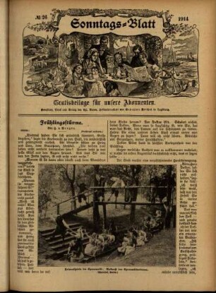 Ausgabe vom Sonntag, den 28. Juni 1914.