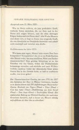 Johann Wolfgang von Goethe