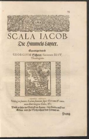 Scala Iacob Die Himmels Layter.