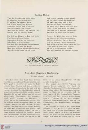 1: Aus dem jüngsten Karlsruhe