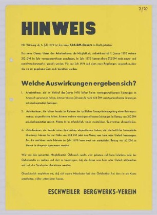 "HINWEIS!"