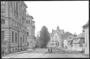 Rumburg. Dammstraße m. Staatsgymnasium
