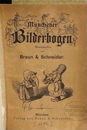 Münchener Bilderbogen. 1886, [1886]