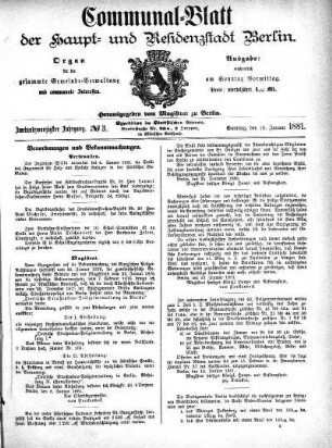 1881,3: No. 3, 16. Januar 1881