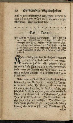 Das II. Capitel. Des Kaysers Samuels Regierungsart. [...]