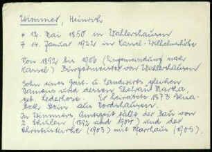 Wimmer, Heinrich