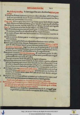Liber XXXV. Ex libris rhetoricae.