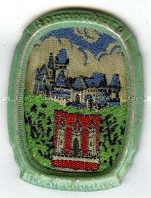 WHW-Abzeichen, Städtebilder: Korneuburg, Straßensammlung im Gau 20 Niederdonau von Januar 1939