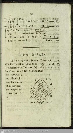Dritte Aufgabe