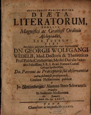 Diaeta Literatorum