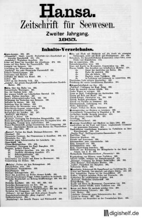 1865: 2. Jahrgang 1865