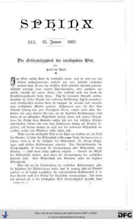 Heft 1, Januar 1887