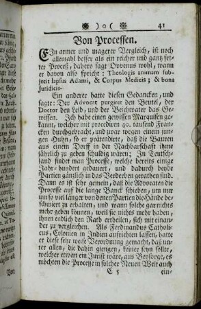 Von Processen. - Von denen sieben Weisen aus Griechenland.