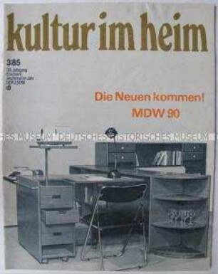 Fachzeitschrift für Wohnraumgestaltung "Kultur im Heim"