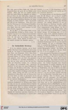 Zur Kunstgeschichte Nürnbergs