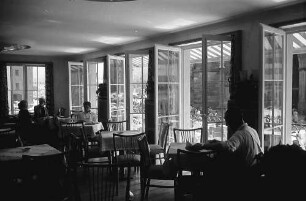 Freiburg i. Br.: Kaffee Kühnle - innen, obere Etage