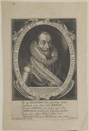 Bildnis des Königs Sigismundus III. von Polen