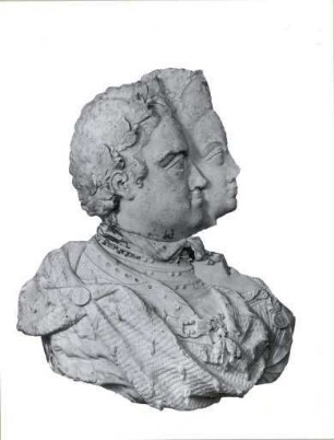 Doppelbildnis des Kurfürsten Johann Wilhelm von der Pfalz und der Kurfürstin Anna Maria Luisa aus dem Hause Medici