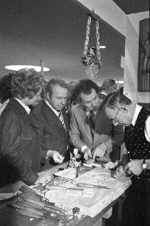 Ausstellung für Freizeitgestaltung "hobby 75" in den Hallen am Festplatz