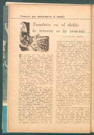 También en el delito la tercera es la vencida ...