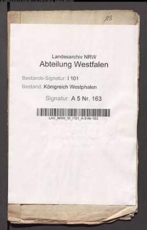 Remissionsgesuche der Prästantiarien des Domstifts Paderborn