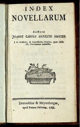 Index Novellarum