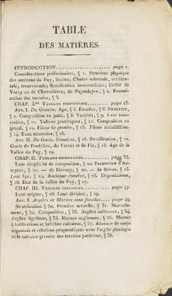 Table Des Matières