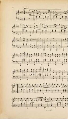 Hummelgauer Tänze : sechs Walzer ; für Klavier zu zwei Händen, 2