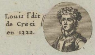 Bildnis von Louis, genannt de Creci