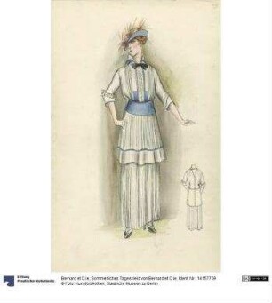 Sommerliches Tageskleid von Bernard et C.ie