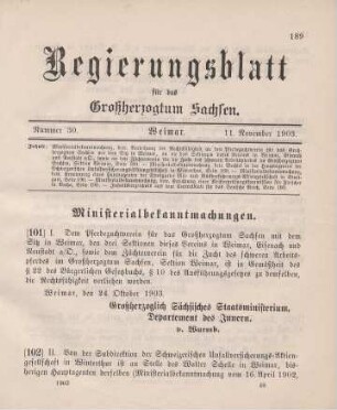 102. Ministerialbekanntmachung, betreffend Wechsel in der Hauptagentur der Schweizerischen Unfallversicherungs-Aktiengesellschaft in Winterthur