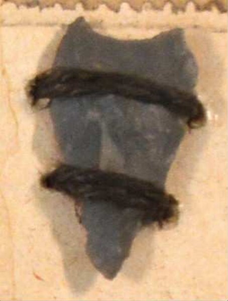 Stone arrowhead