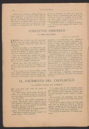 El nacimiento del crepúsculo