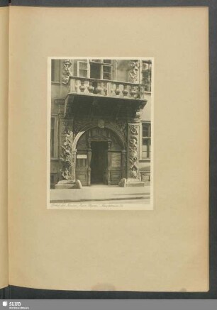 Portal des Hauses "Zum Riesen", Hauptstrasse 52