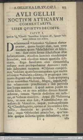 Liber Quintus Decimus