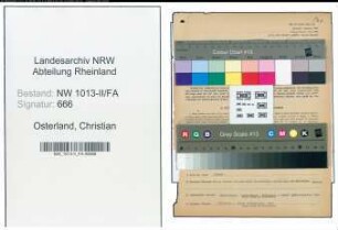 Entnazifizierung Christian Osterland , geb. 16.08.1902 (Metzger)