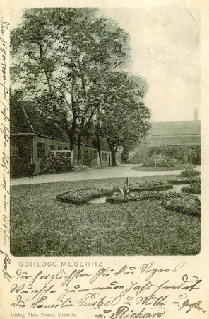 Postkarte, Meseritz (Międzyrzecz)