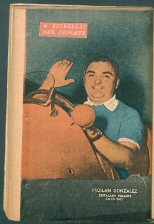 Froilan Gonzalez, destacado volante argentino - [Fotografía] : Estrellas del deporte