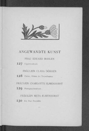 Angewandte Kunst