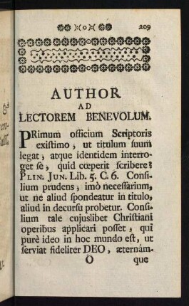 209-210, Author ad Lectorem Benevolum